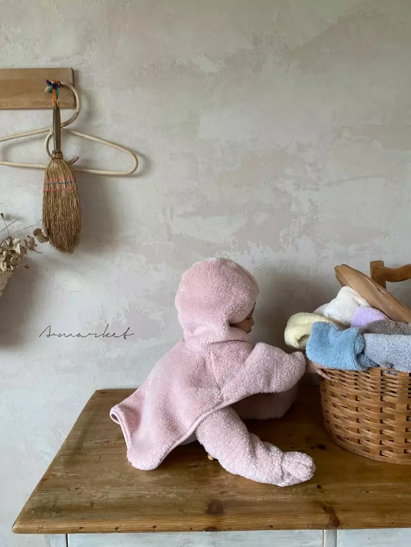 a-Market - Korean Children Fashion - #littlefashionista - Milk Fleece Foot Warmer - 5
