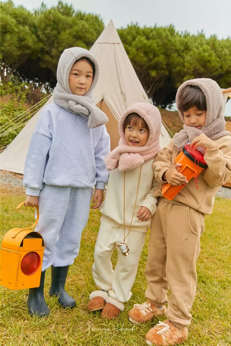 a-Market - Korean Children Fashion - #magicofchildhood - Milk Fleece Muffler - 8