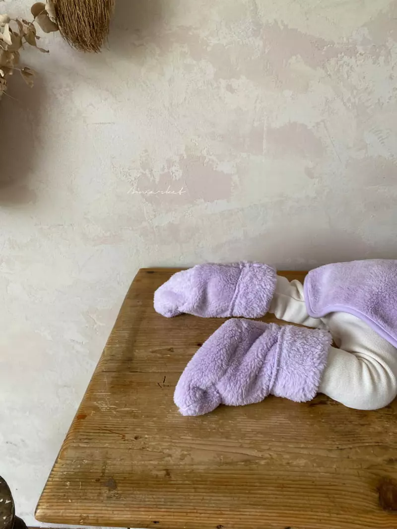 a-Market - Korean Children Fashion - #magicofchildhood - Milk Fleece Foot Warmer - 6