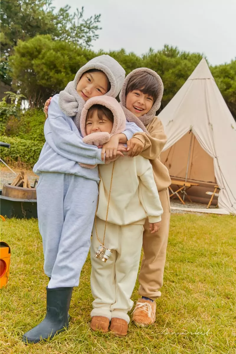 a-Market - Korean Children Fashion - #minifashionista - Milk Fleece Muffler - 9