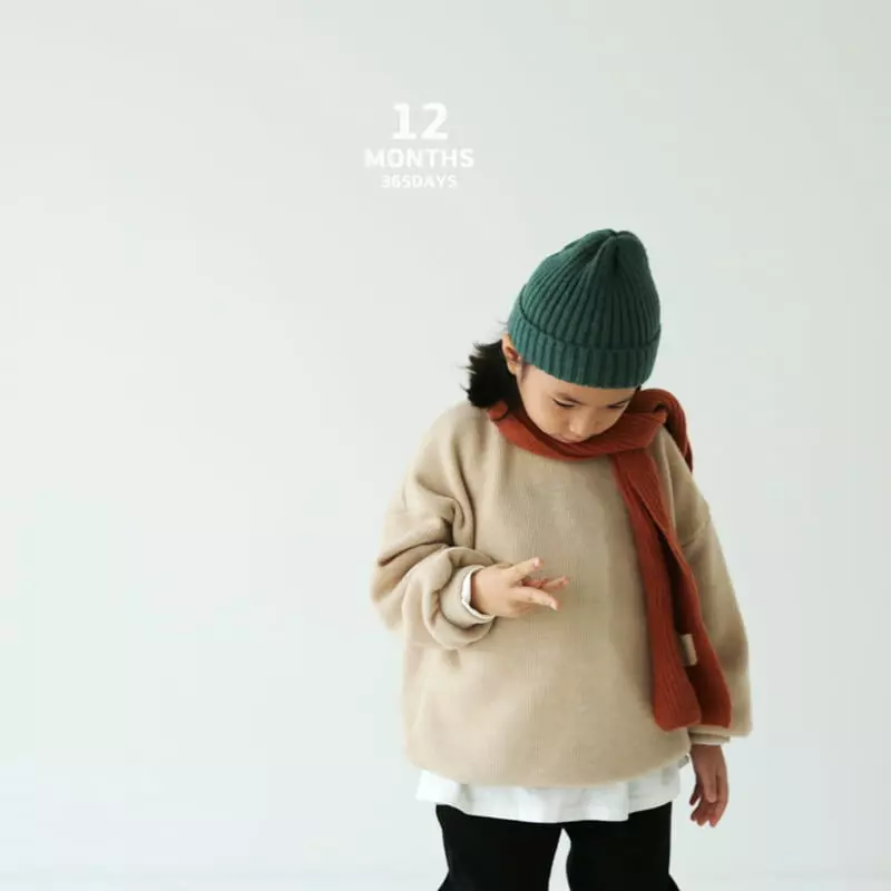 12 Month - Korean Children Fashion - #fashionkids - Rib Knit Tee - 3