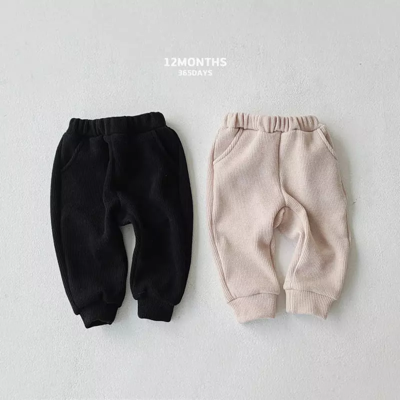 12 Month - Korean Children Fashion - #littlefashionista - Rib Knit Tee - 8