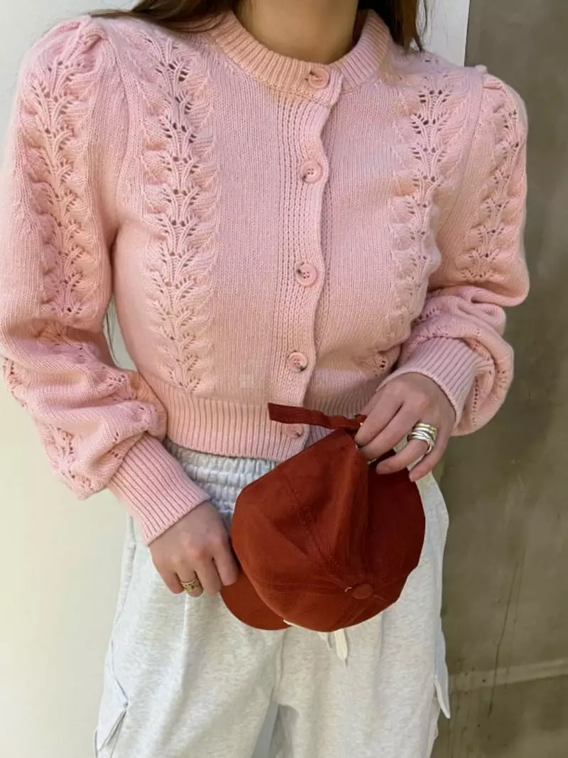 140 Avenue - Korean Women Fashion - #momslook - Leave Knit Cardigan - 11