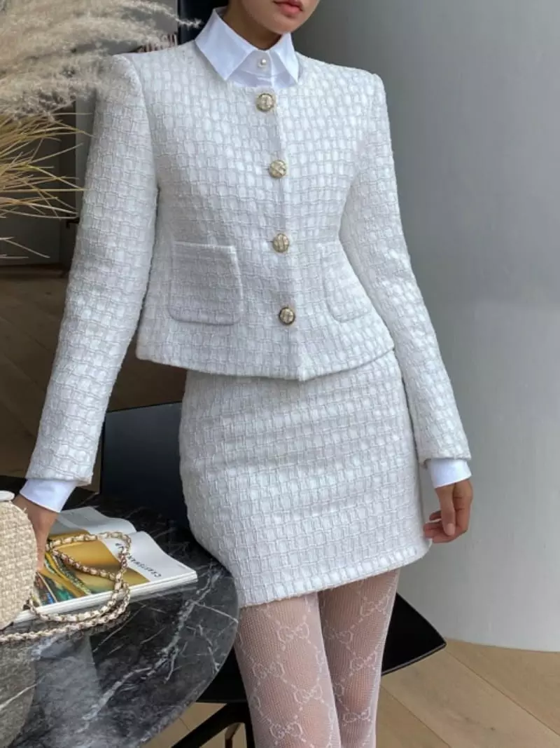 140 Avenue - Korean Women Fashion - #momslook - Roof Twid Set - 10