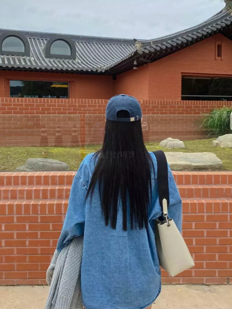 140 Avenue - Korean Women Fashion - #momslook - Denim Shirt - 3
