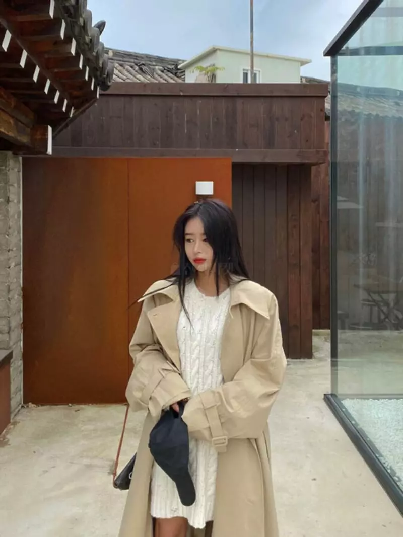 140 Avenue - Korean Women Fashion - #momslook - Monble Trench Coat - 12