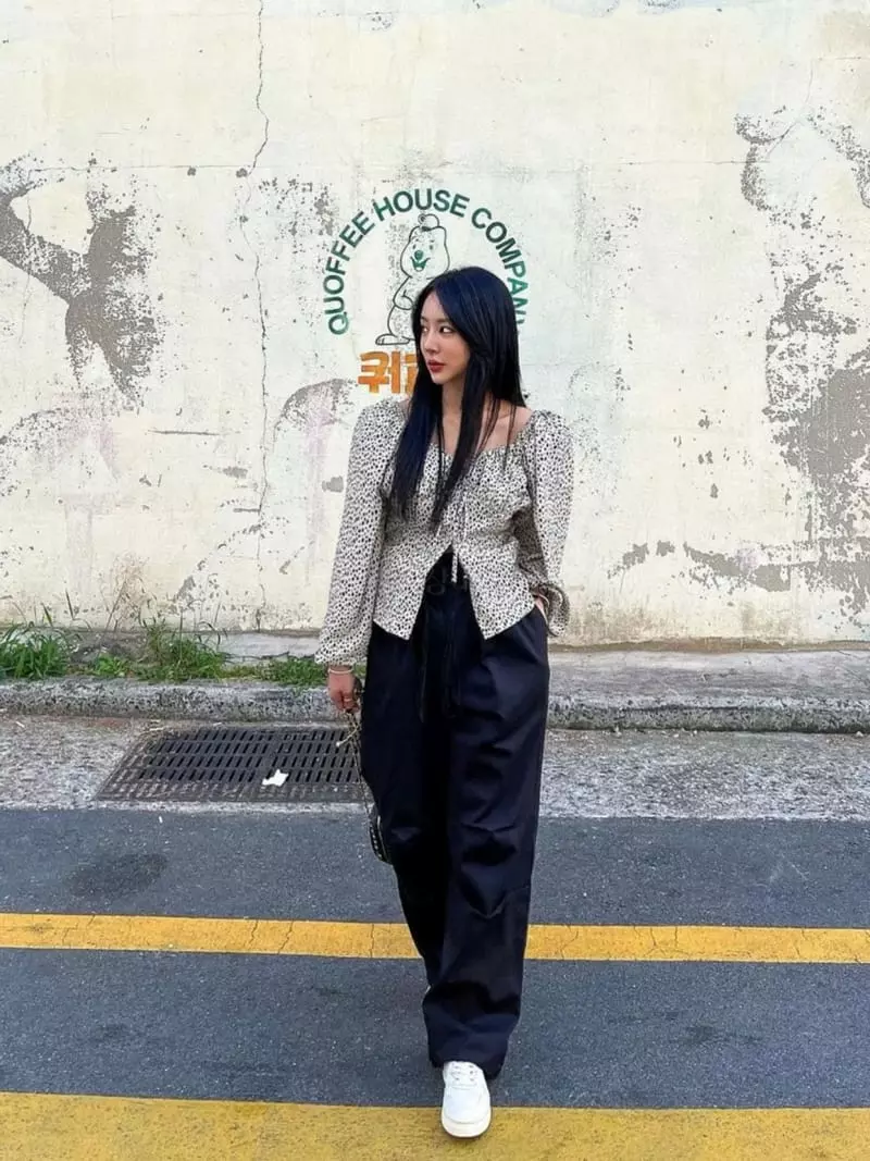 140 Avenue - Korean Women Fashion - #momslook - Leopard Shirring Blouse - 2