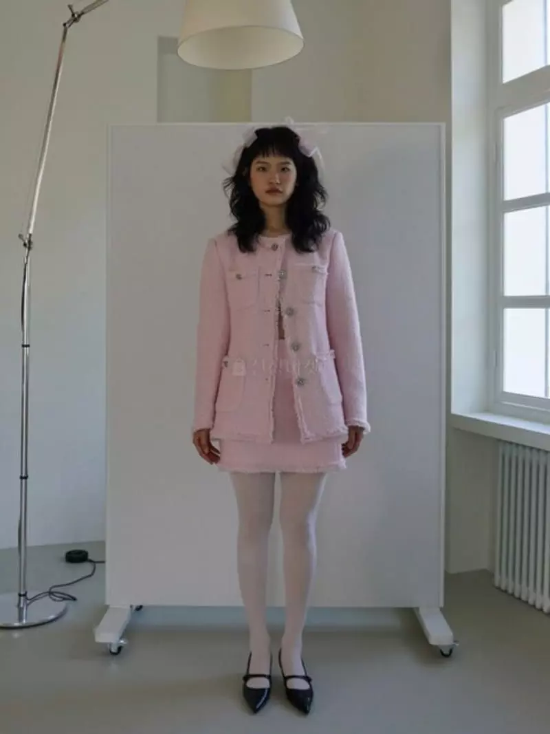 140 Avenue - Korean Women Fashion - #momslook - Tesle Twid Skirt - 6