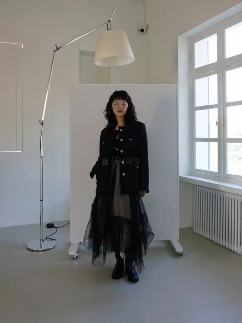 140 Avenue - Korean Women Fashion - #momslook - Tesle Twid Jacket