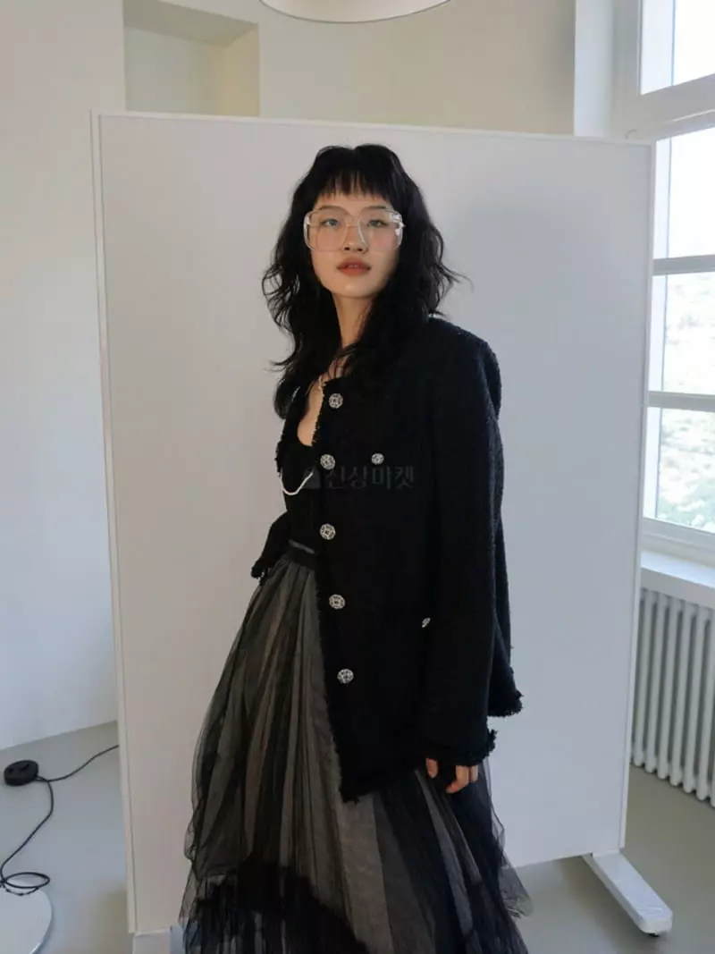 140 Avenue - Korean Women Fashion - #momslook - Tesle Twid Jacket - 9