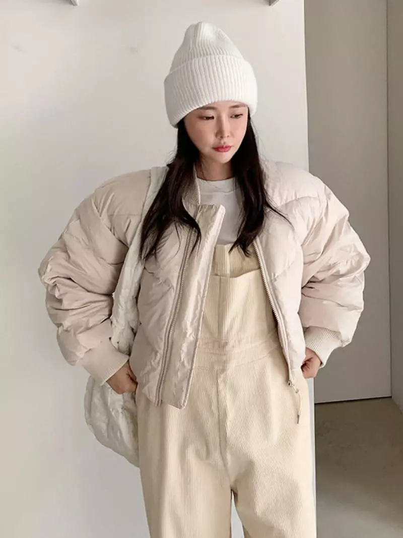 140 Avenue - Korean Women Fashion - #momslook - Duck Piping Short Padding - 6