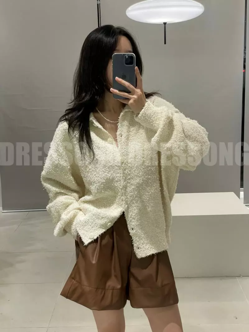140 Avenue - Korean Women Fashion - #momslook - Tail Knit Shirt Cardigan - 8