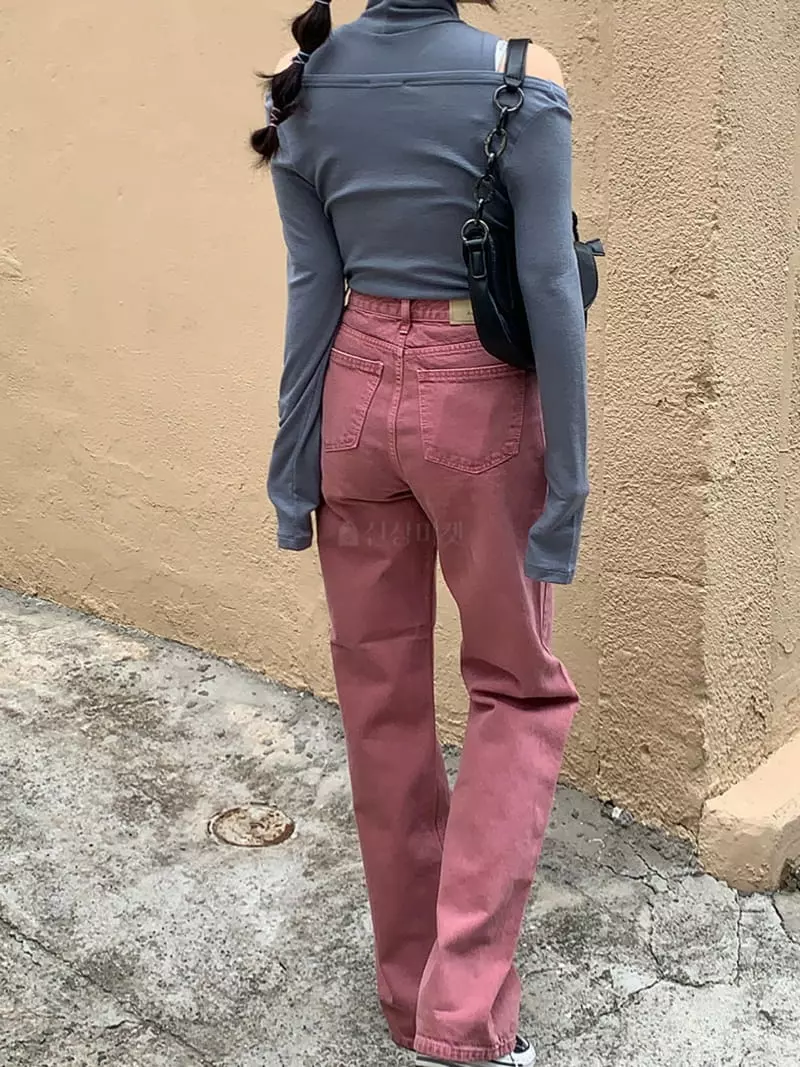 140 Avenue - Korean Women Fashion - #momslook - Dyeing Pants - 4