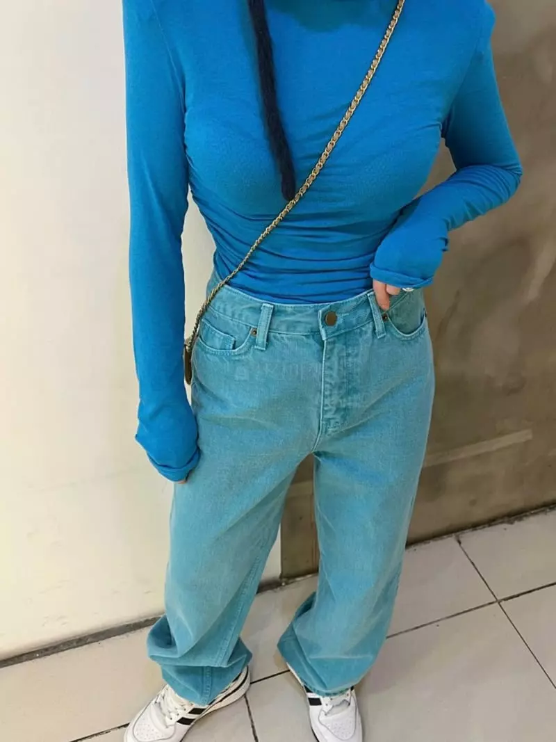 140 Avenue - Korean Women Fashion - #momslook - Dyeing Pants - 5