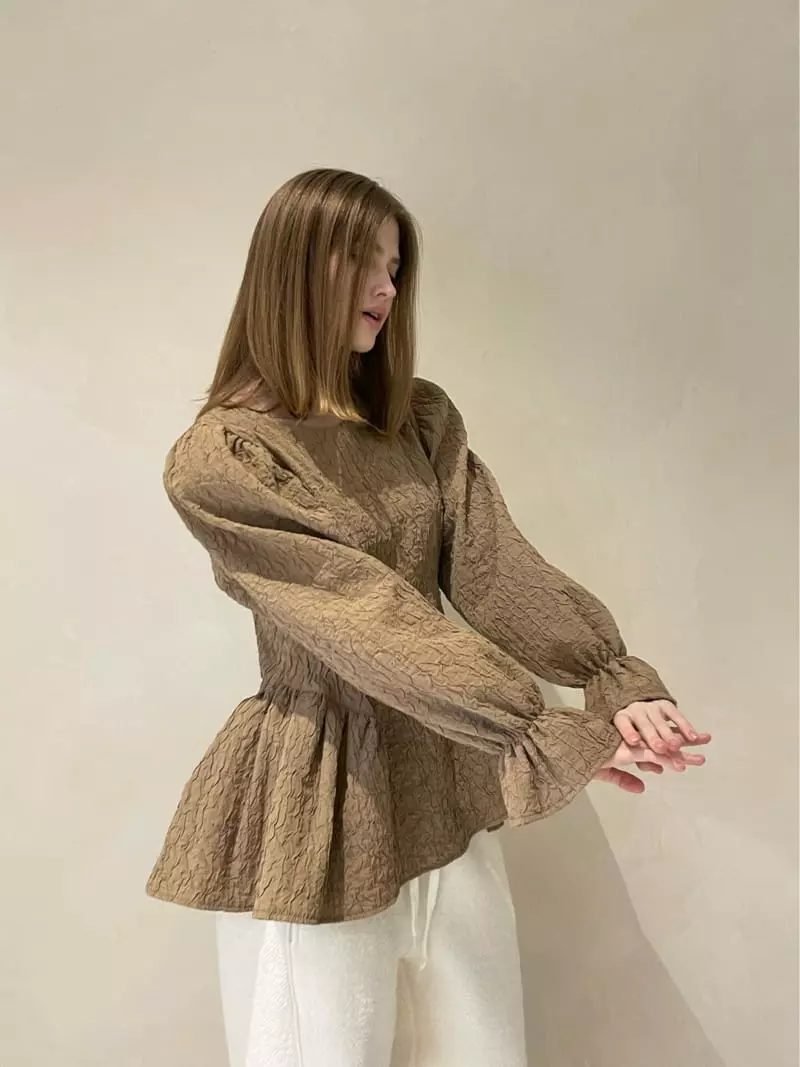 140 Avenue - Korean Women Fashion - #momslook - Crinkle Sesil Blouse - 6