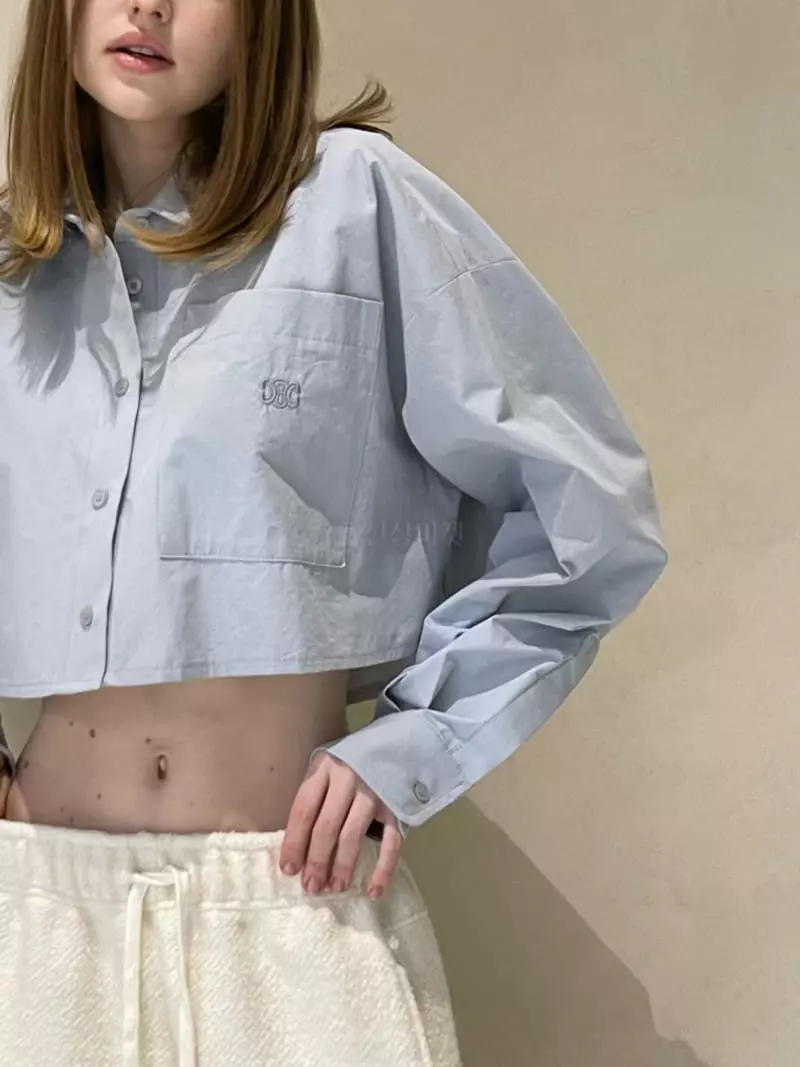 140 Avenue - Korean Women Fashion - #momslook - Shelly Crop Shirt - 3