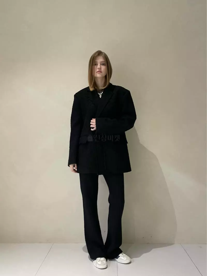 140 Avenue - Korean Women Fashion - #momslook - Layered Twid Jacket - 11