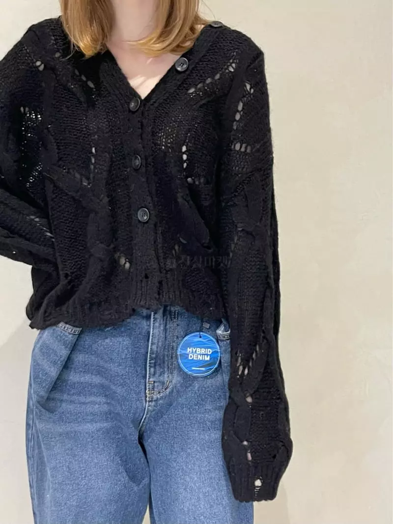 140 Avenue - Korean Women Fashion - #momslook - Arc Cable Shirt Knit  - 10