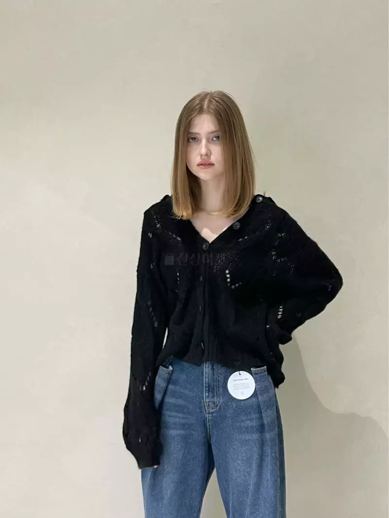 140 Avenue - Korean Women Fashion - #momslook - Arc Cable Shirt Knit  - 12