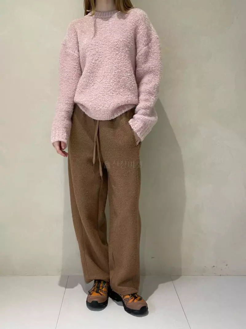 140 Avenue - Korean Women Fashion - #momslook - Kid Bookle Round Knit Tee - 10