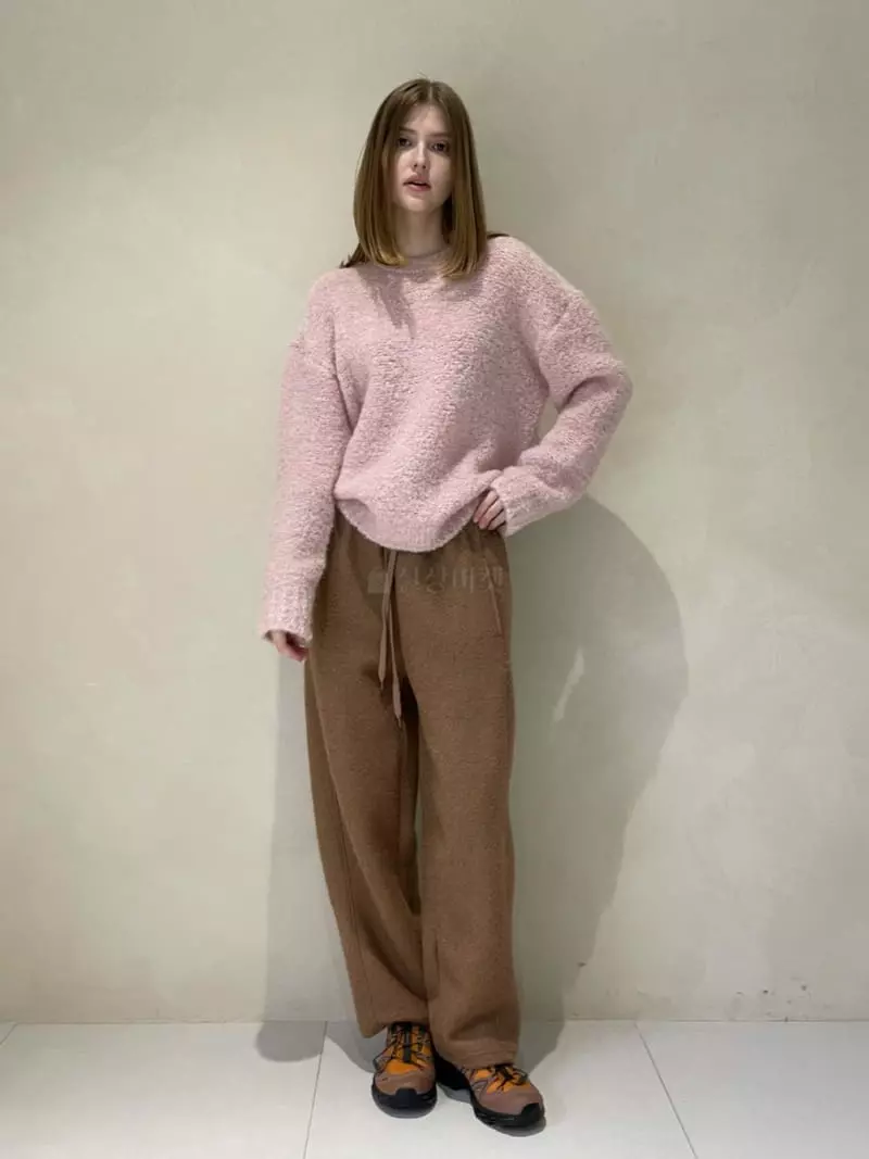 140 Avenue - Korean Women Fashion - #momslook - Kid Bookle Round Knit Tee - 12