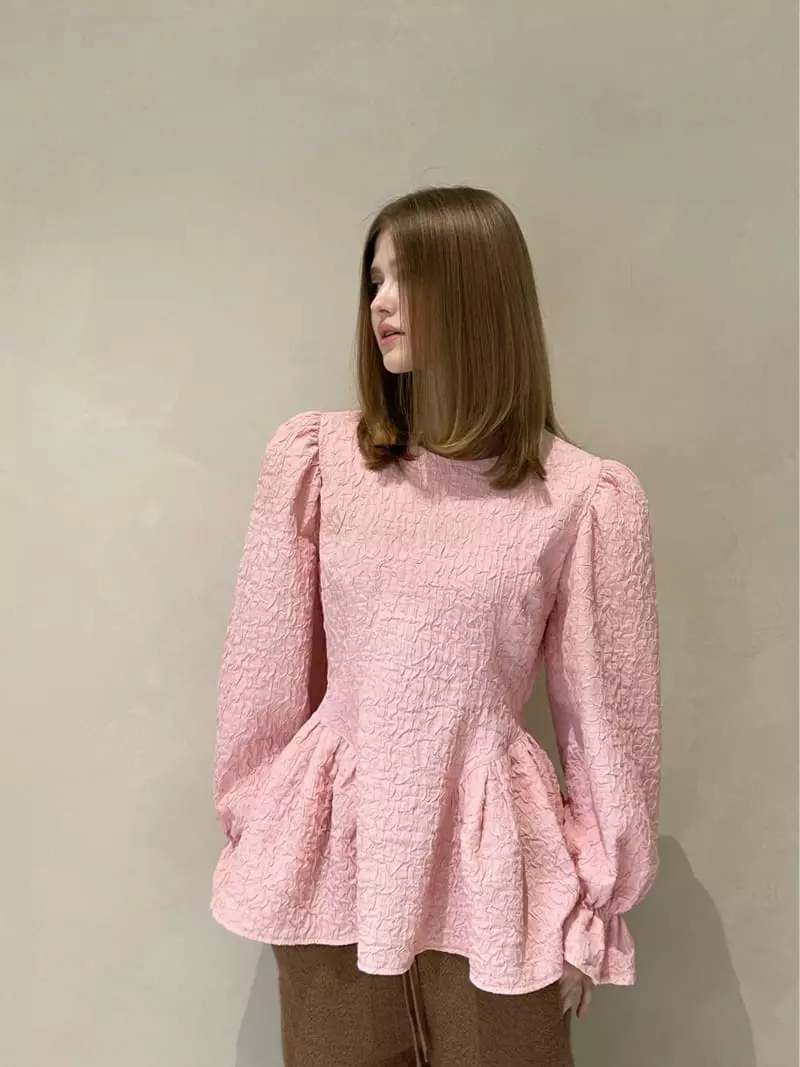 140 Avenue - Korean Women Fashion - #pursuepretty - Crinkle Sesil Blouse - 10