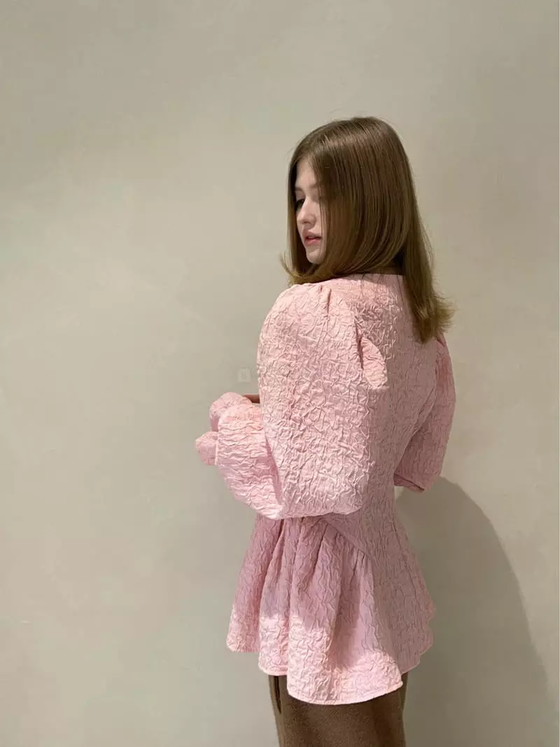 140 Avenue - Korean Women Fashion - #restrostyle - Crinkle Sesil Blouse - 11