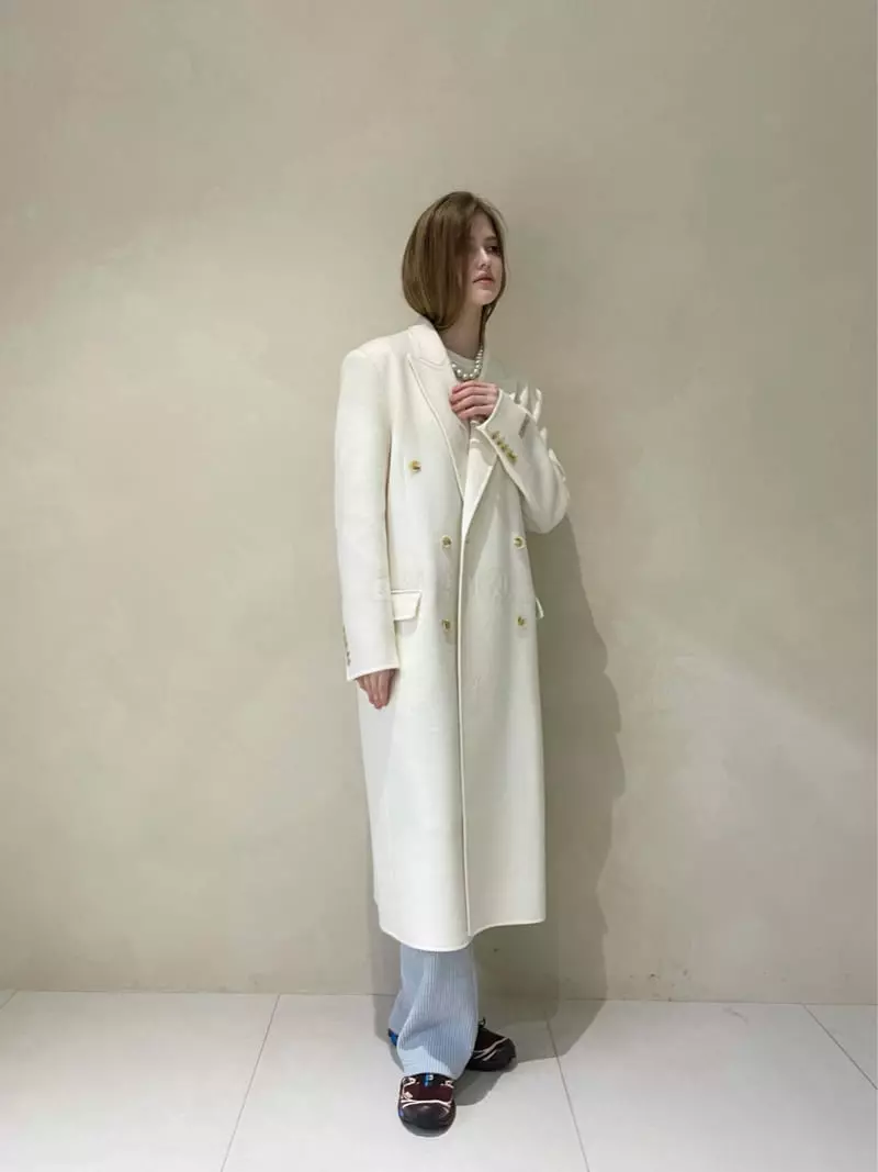 140 Avenue - Korean Women Fashion - #romanticstyle - Hand Made Double Coat - 11