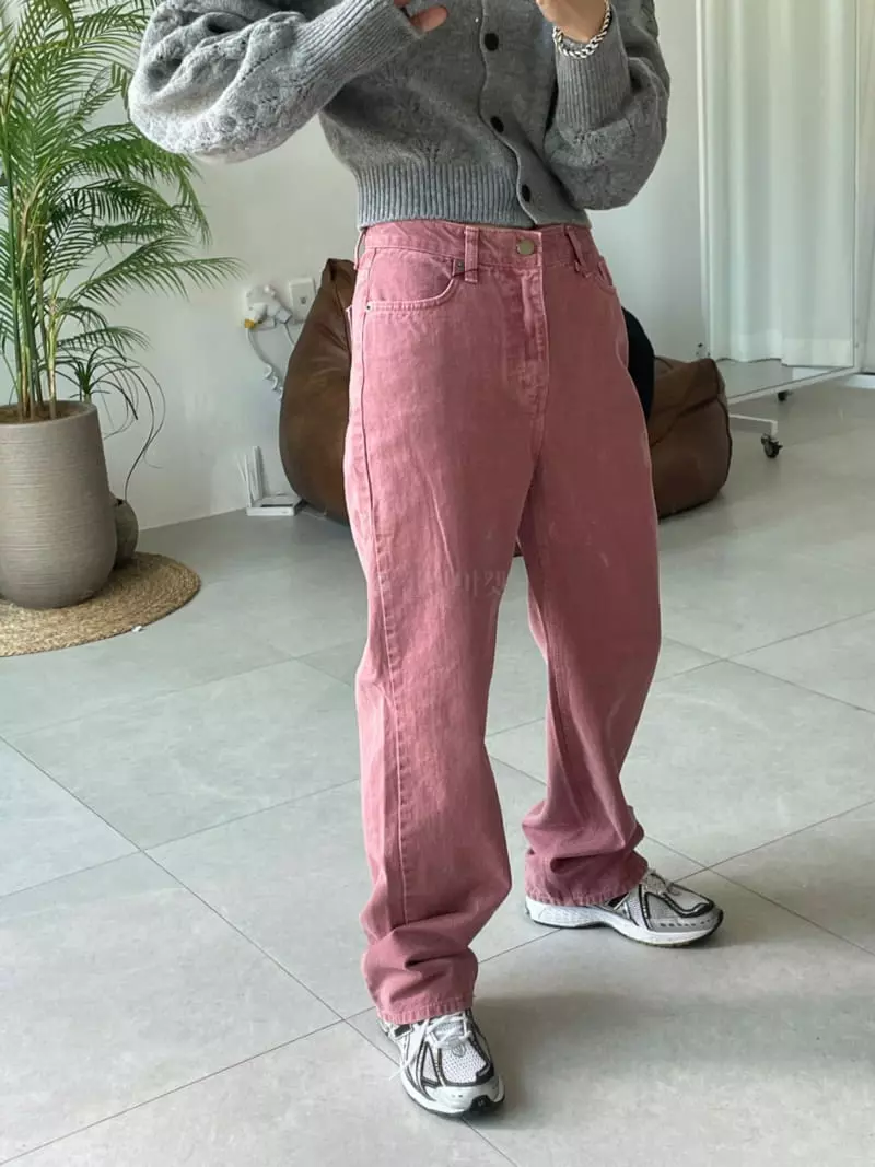 140 Avenue - Korean Women Fashion - #shopsmall - Dyeing Pants - 12