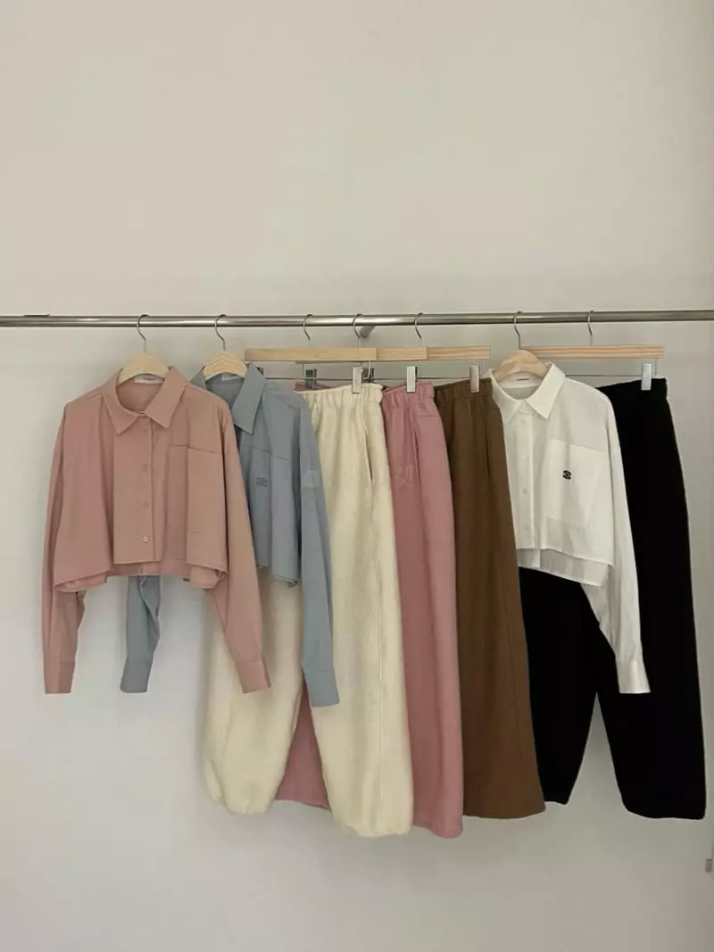 140 Avenue - Korean Women Fashion - #shopsmall - Shelly Crop Shirt - 10
