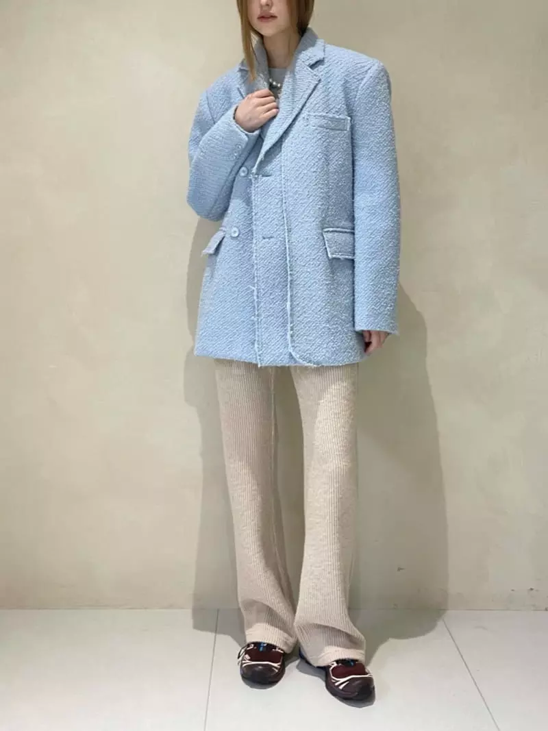 140 Avenue - Korean Women Fashion - #thatsdarling - Layered Twid Jacket - 9