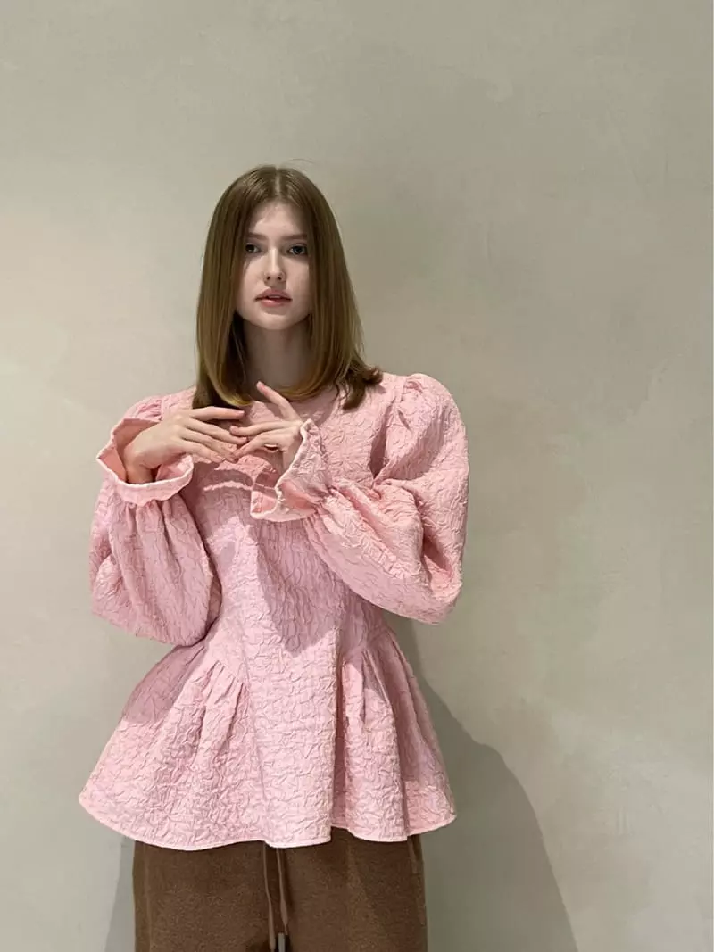 140 Avenue - Korean Women Fashion - #vintageinspired - Crinkle Sesil Blouse - 8