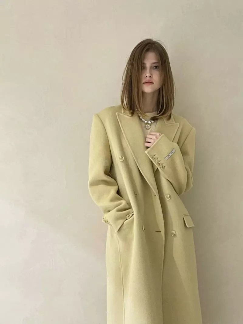 140 Avenue - Korean Women Fashion - #vintageinspired - Hand Made Double Coat - 7