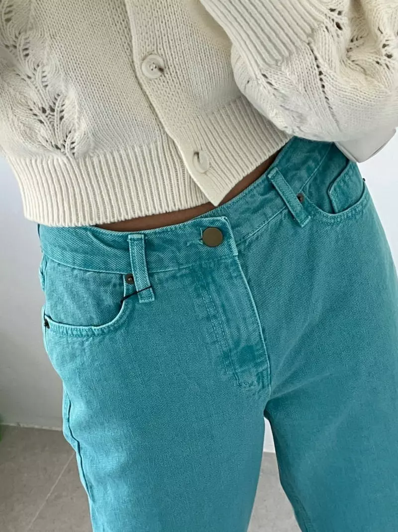 140 Avenue - Korean Women Fashion - #vintagekidsstyle - Dyeing Pants - 8