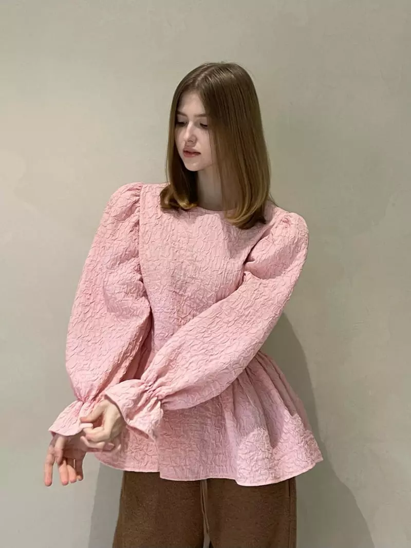 140 Avenue - Korean Women Fashion - #vintagekidsstyle - Crinkle Sesil Blouse - 9