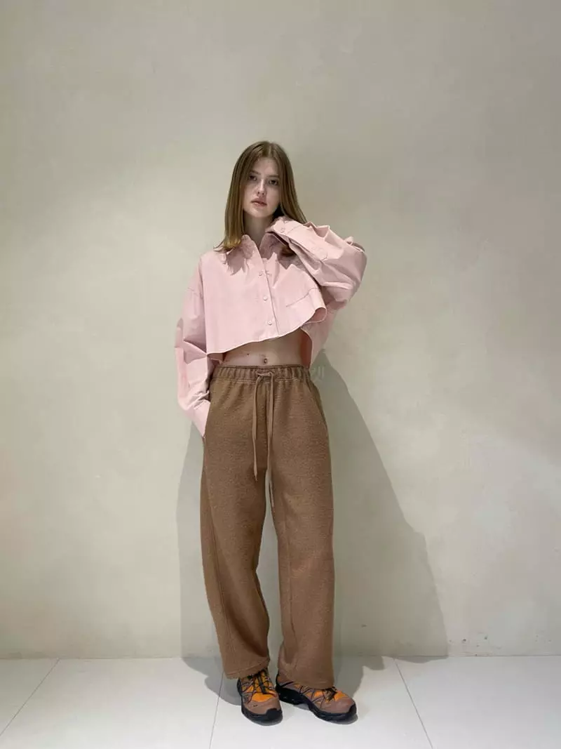 140 Avenue - Korean Women Fashion - #vintagekidsstyle - Shelly Crop SHirt - 7