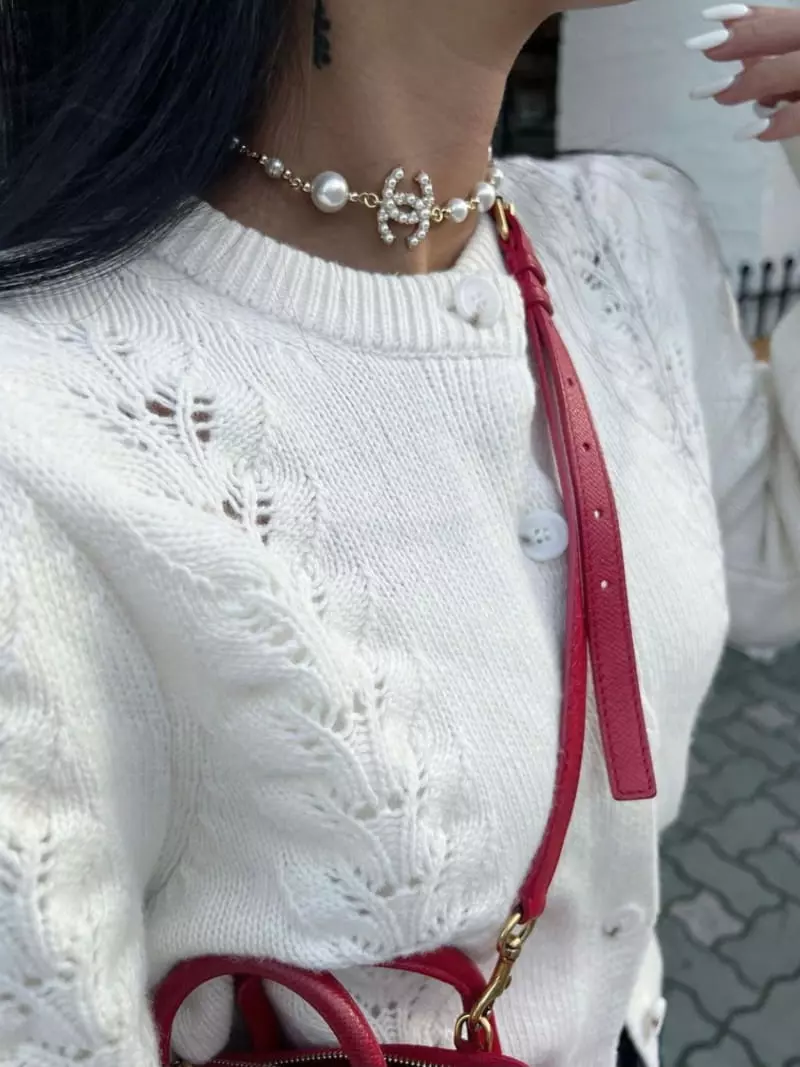 140 Avenue - Korean Women Fashion - #womensfashion - Leave Knit Cardigan - 6