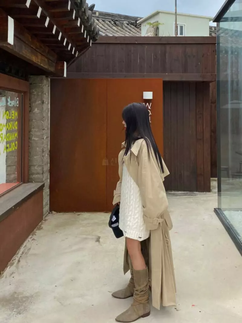 140 Avenue - Korean Women Fashion - #womensfashion - Monble Trench Coat - 11