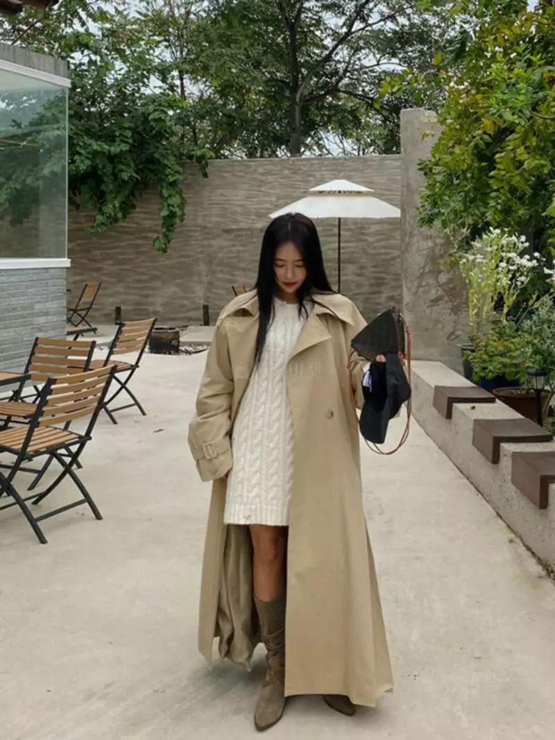 140 Avenue - Korean Women Fashion - #womensfashion - Monble Trench Coat - 7