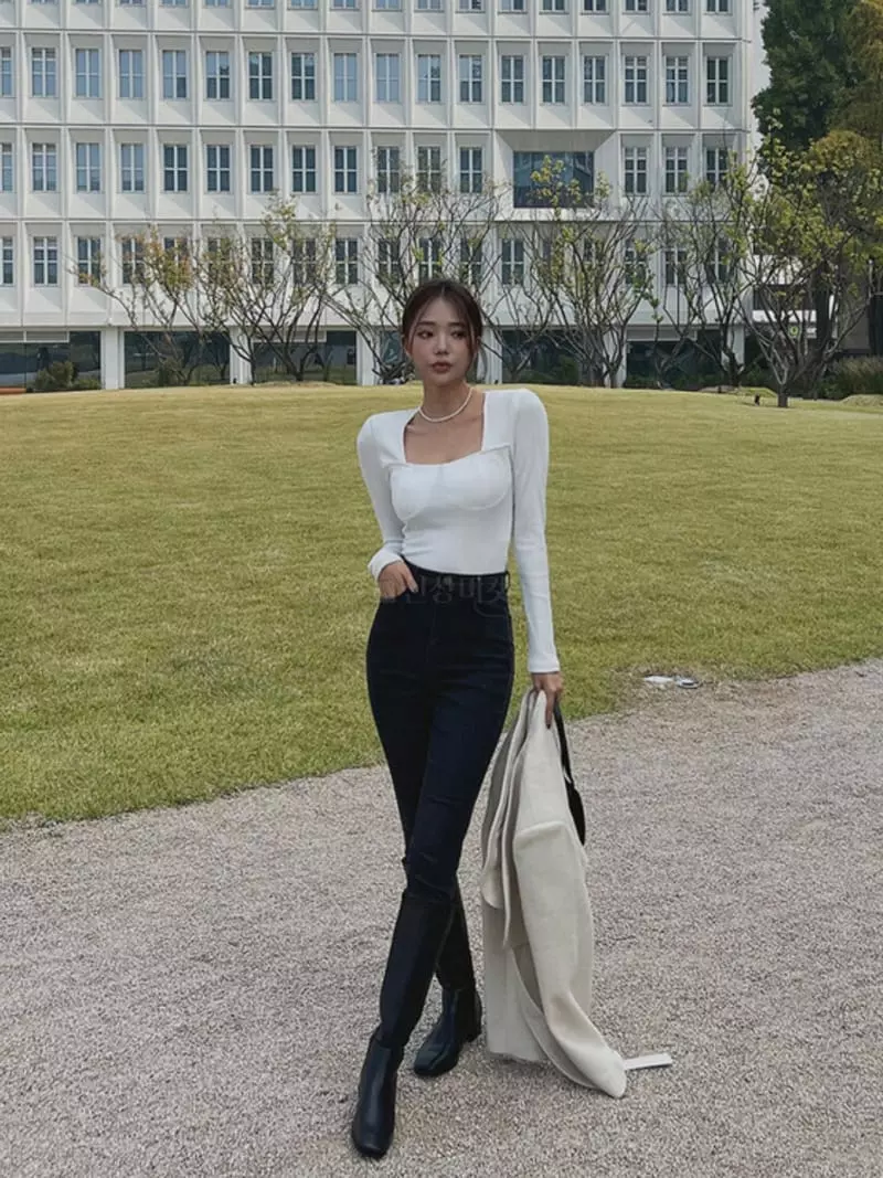 140 Avenue - Korean Women Fashion - #womensfashion - Bolero Corset Tee - 11