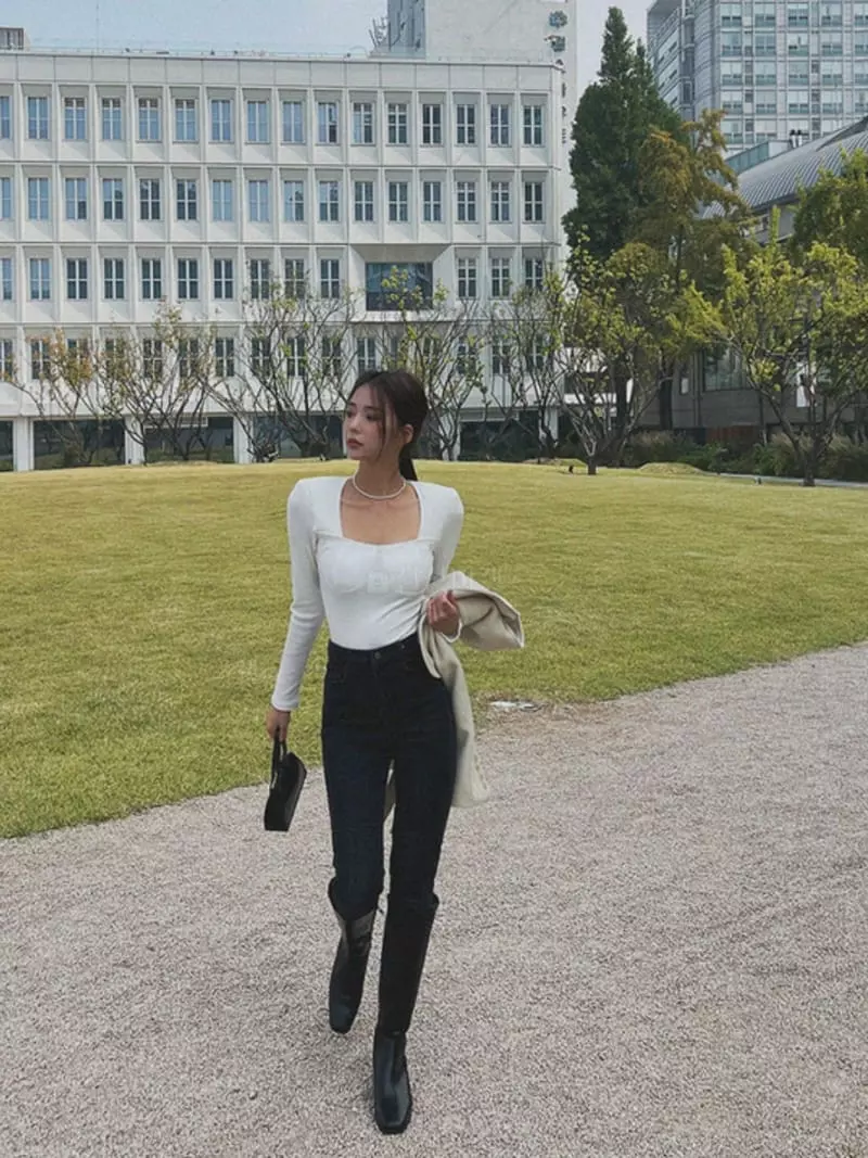 140 Avenue - Korean Women Fashion - #womensfashion - Bolero Corset Tee - 9