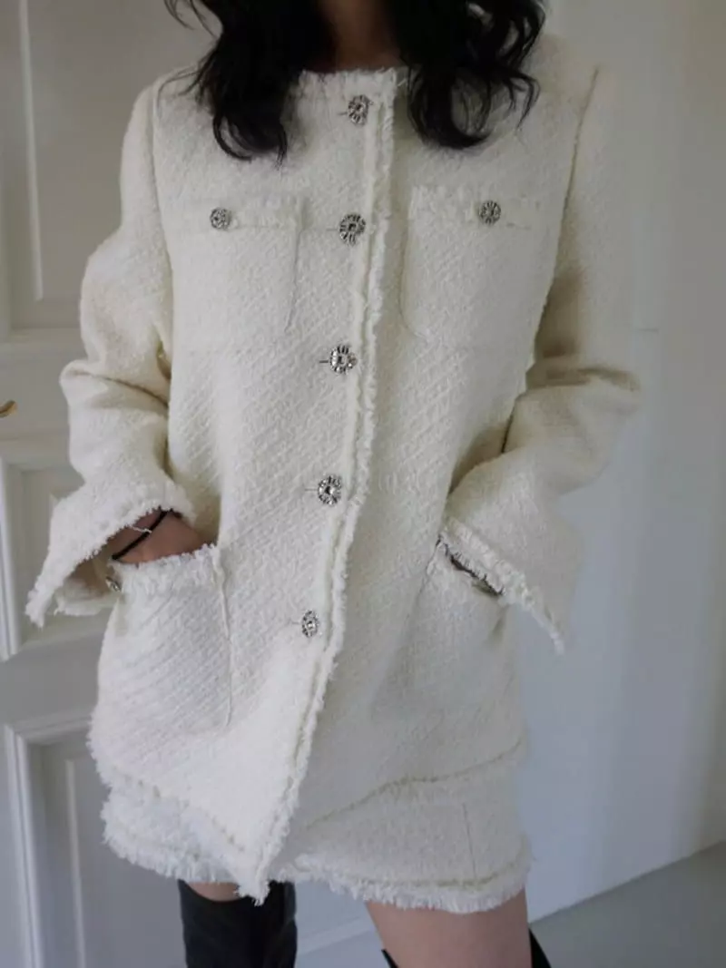 140 Avenue - Korean Women Fashion - #womensfashion - Tesle Twid Jacket - 10