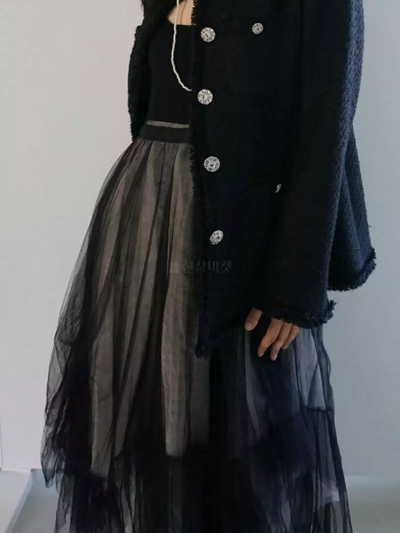 140 Avenue - Korean Women Fashion - #momslook - Tesle Twid Jacket - 4