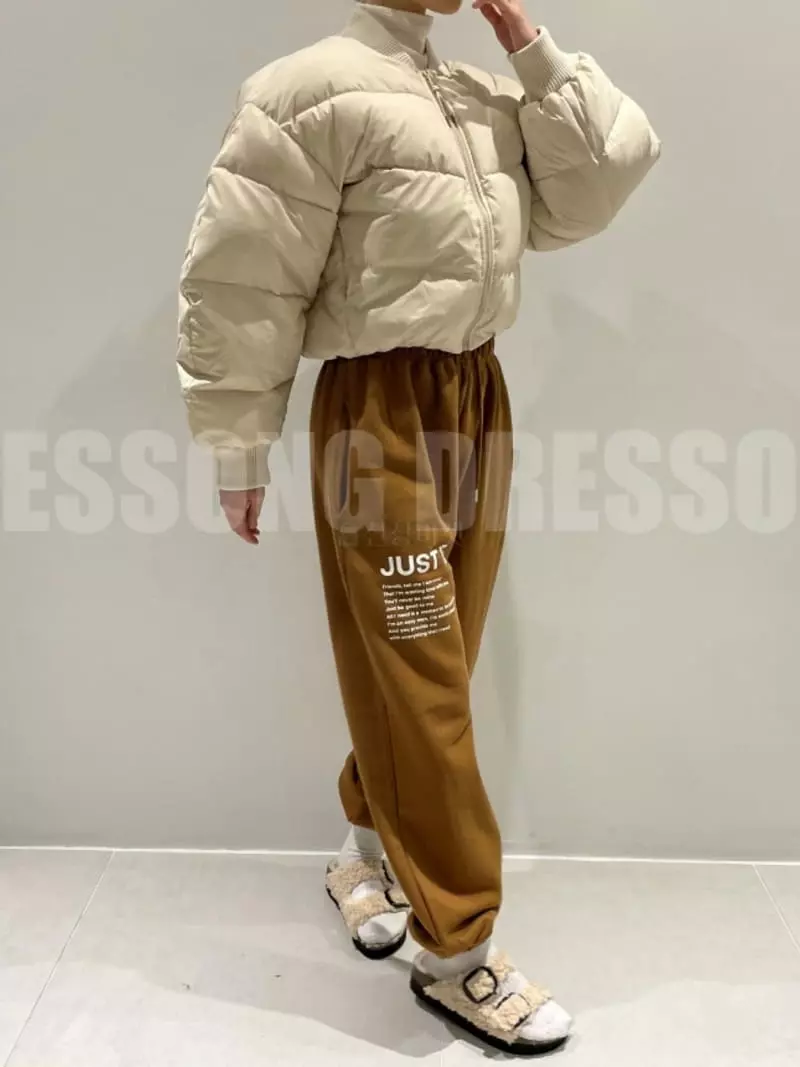 140 Avenue - Korean Women Fashion - #womensfashion - Duck Piping Short Padding