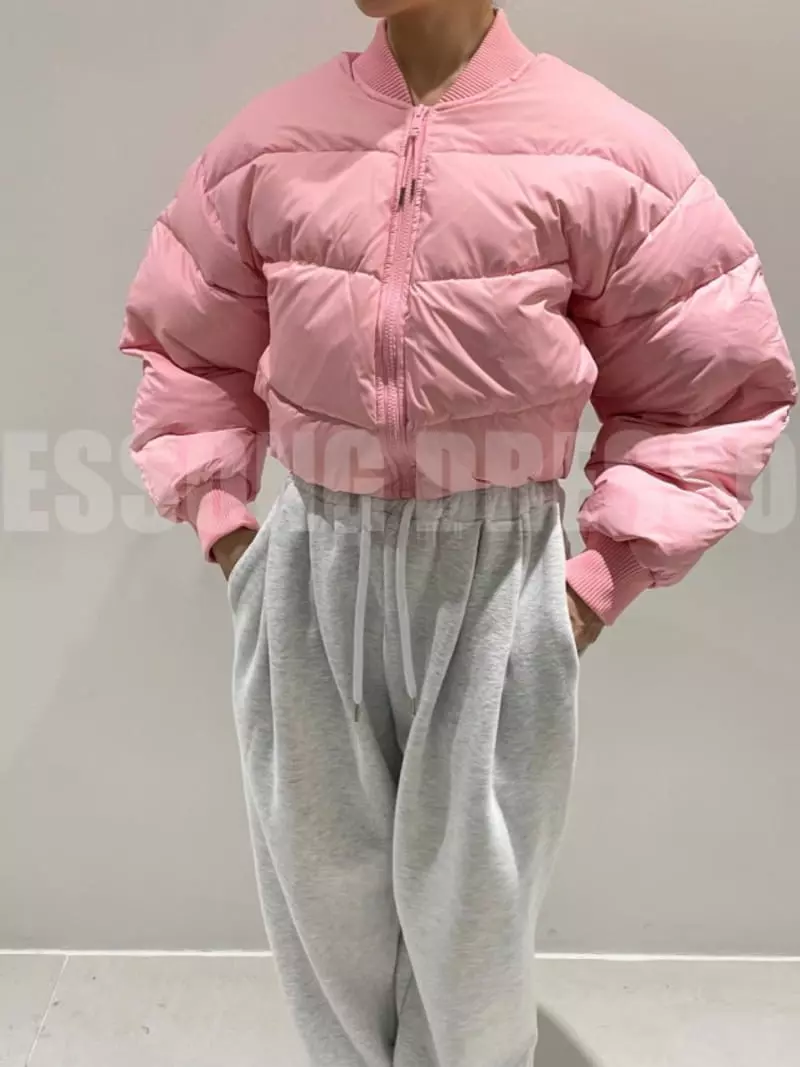 140 Avenue - Korean Women Fashion - #womensfashion - Duck Piping Short Padding - 3