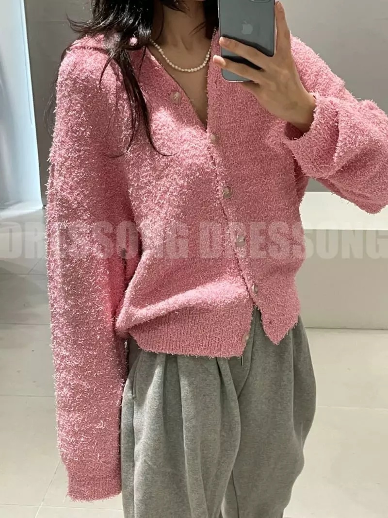 140 Avenue - Korean Women Fashion - #momslook - Tail Knit Shirt Cardigan - 4