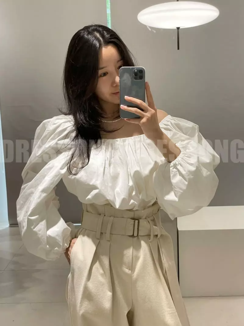 140 Avenue - Korean Women Fashion - #womensfashion - Tren Pleats Blouse - 8