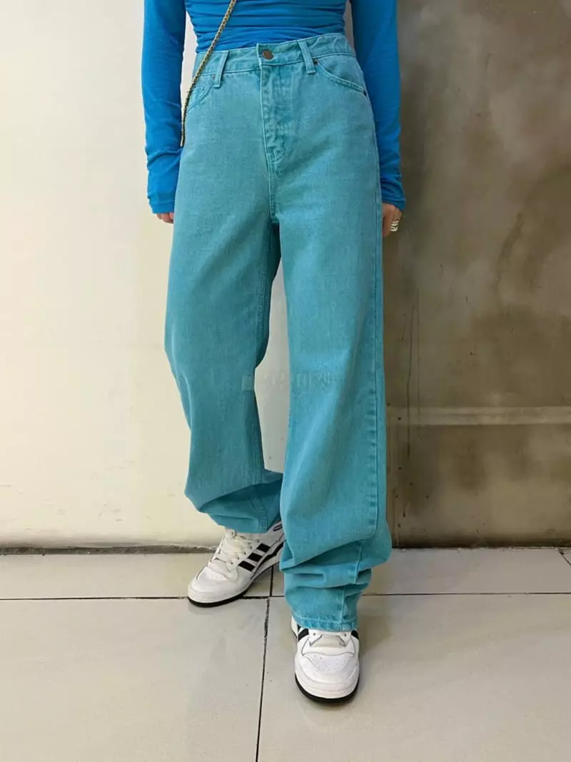 140 Avenue - Korean Women Fashion - #womensfashion - Dyeing Pants - 6