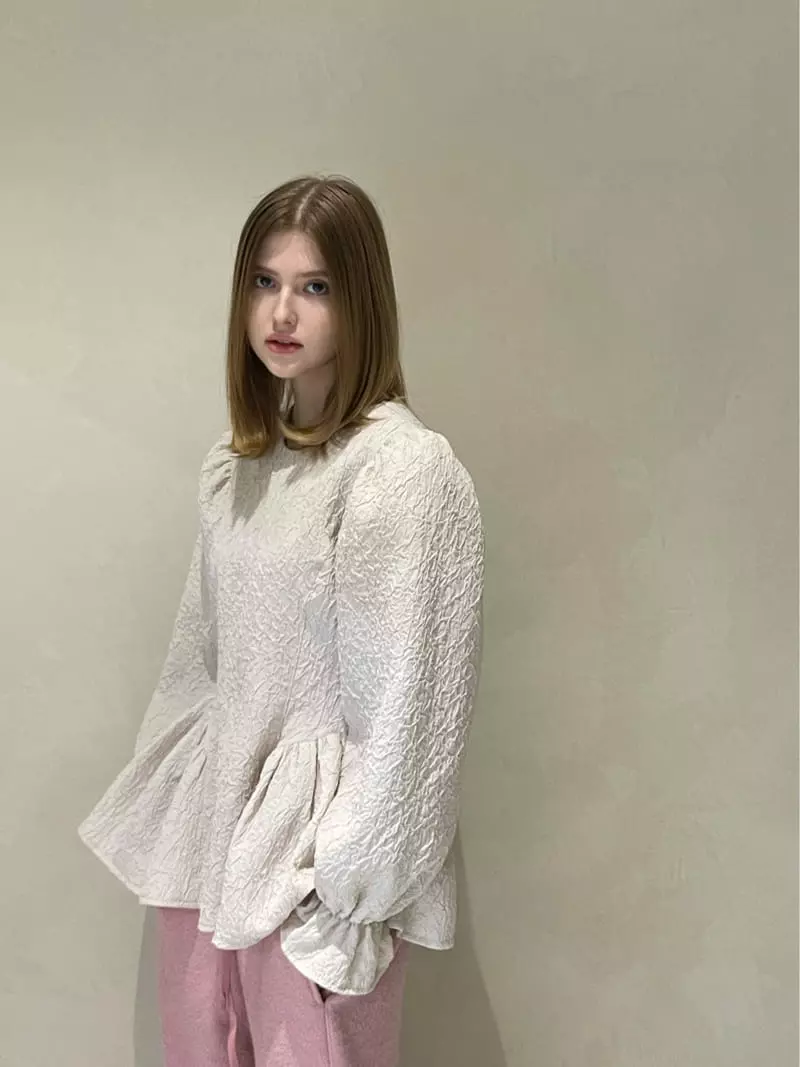 140 Avenue - Korean Women Fashion - #womensfashion - Crinkle Sesil Blouse