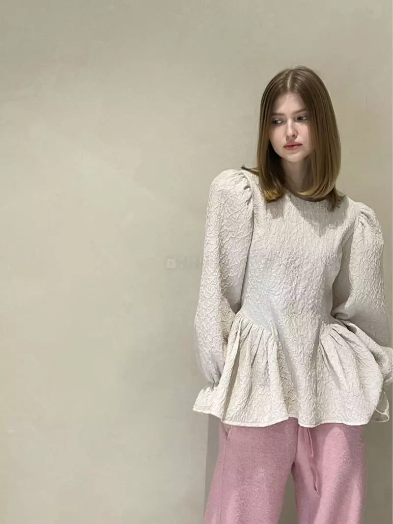 140 Avenue - Korean Women Fashion - #womensfashion - Crinkle Sesil Blouse - 3